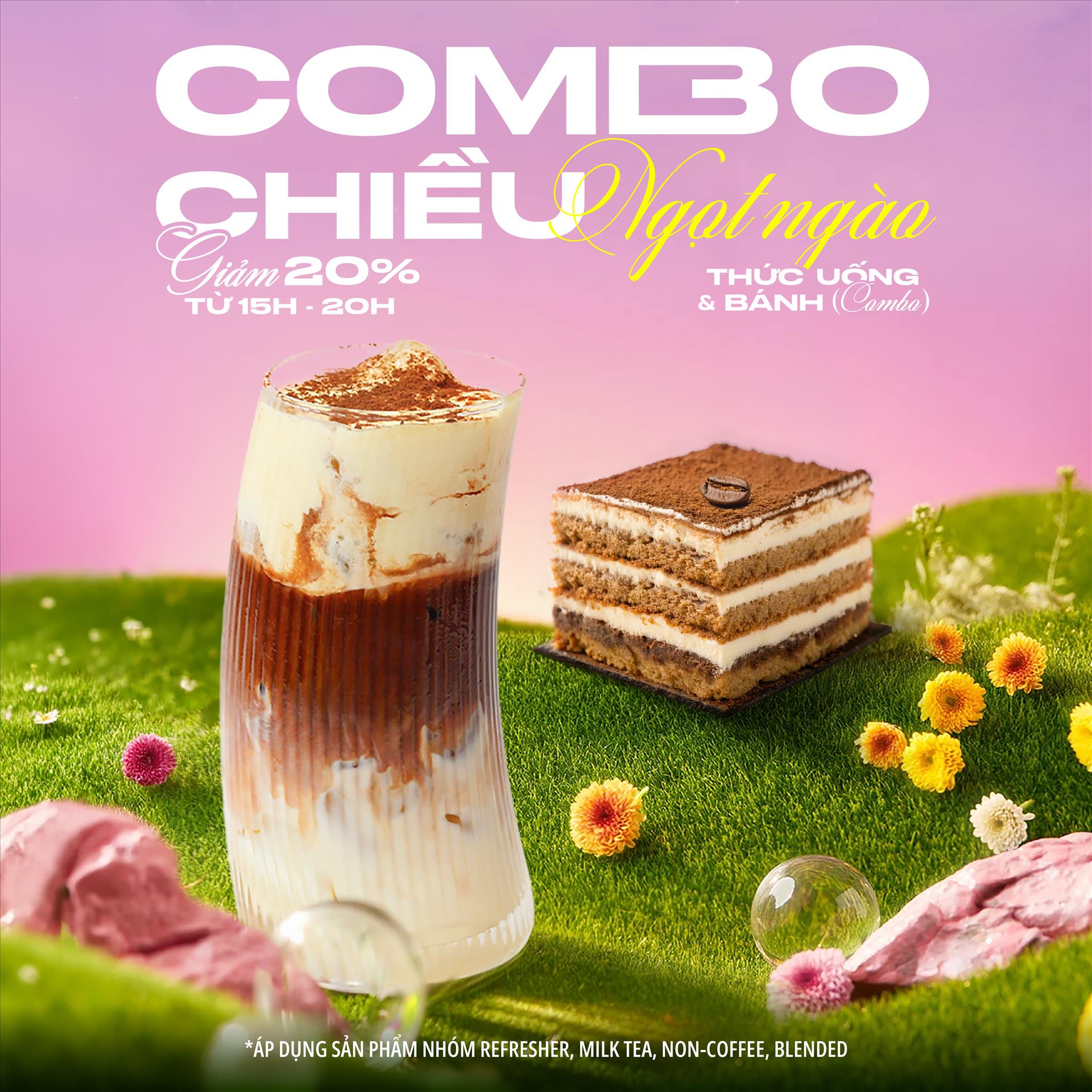BUỔI CHIỀU "SO SWEET" CÙNG COMBO NGỌT NGÀO