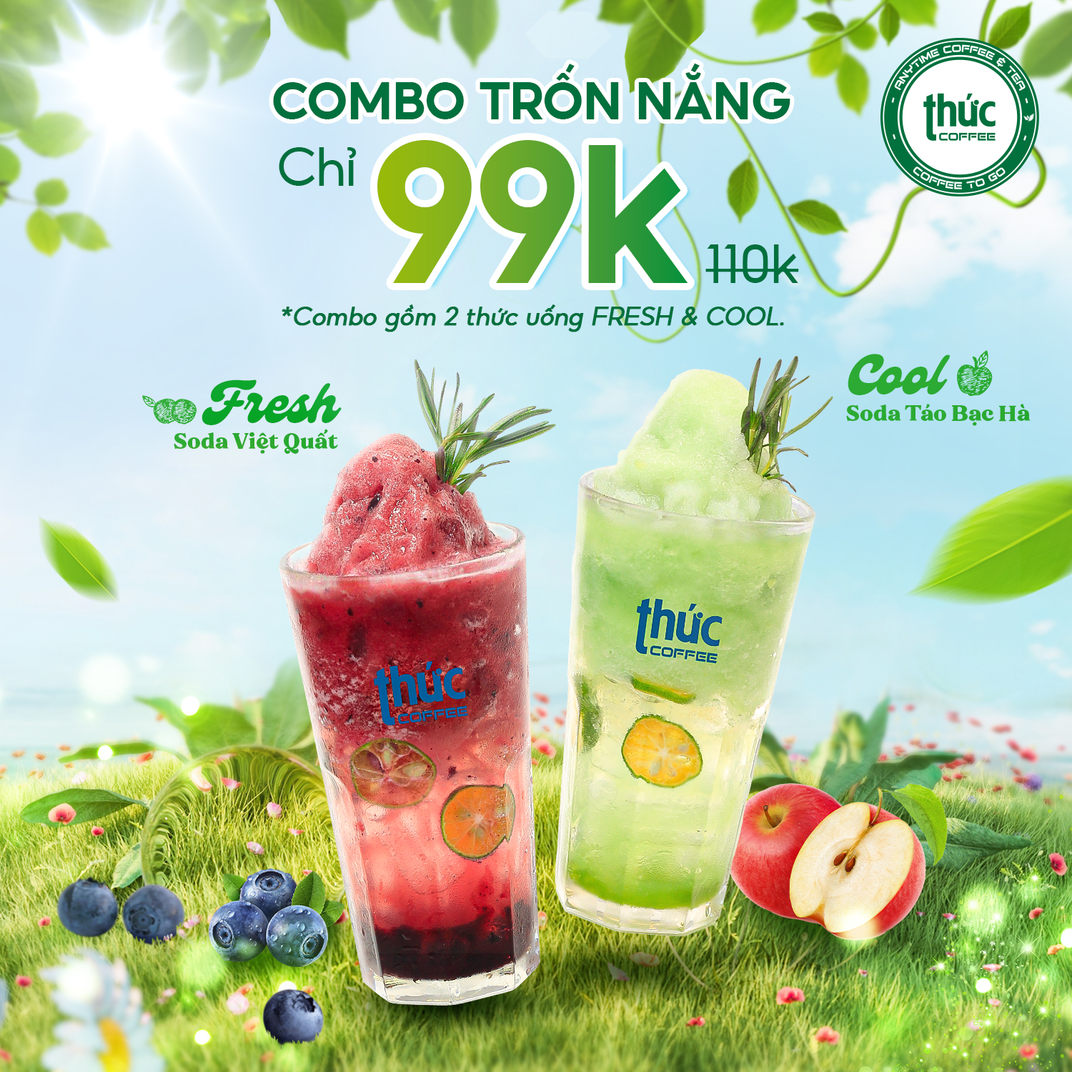 COMBO TRỐN NẮNG CHỈ 99K