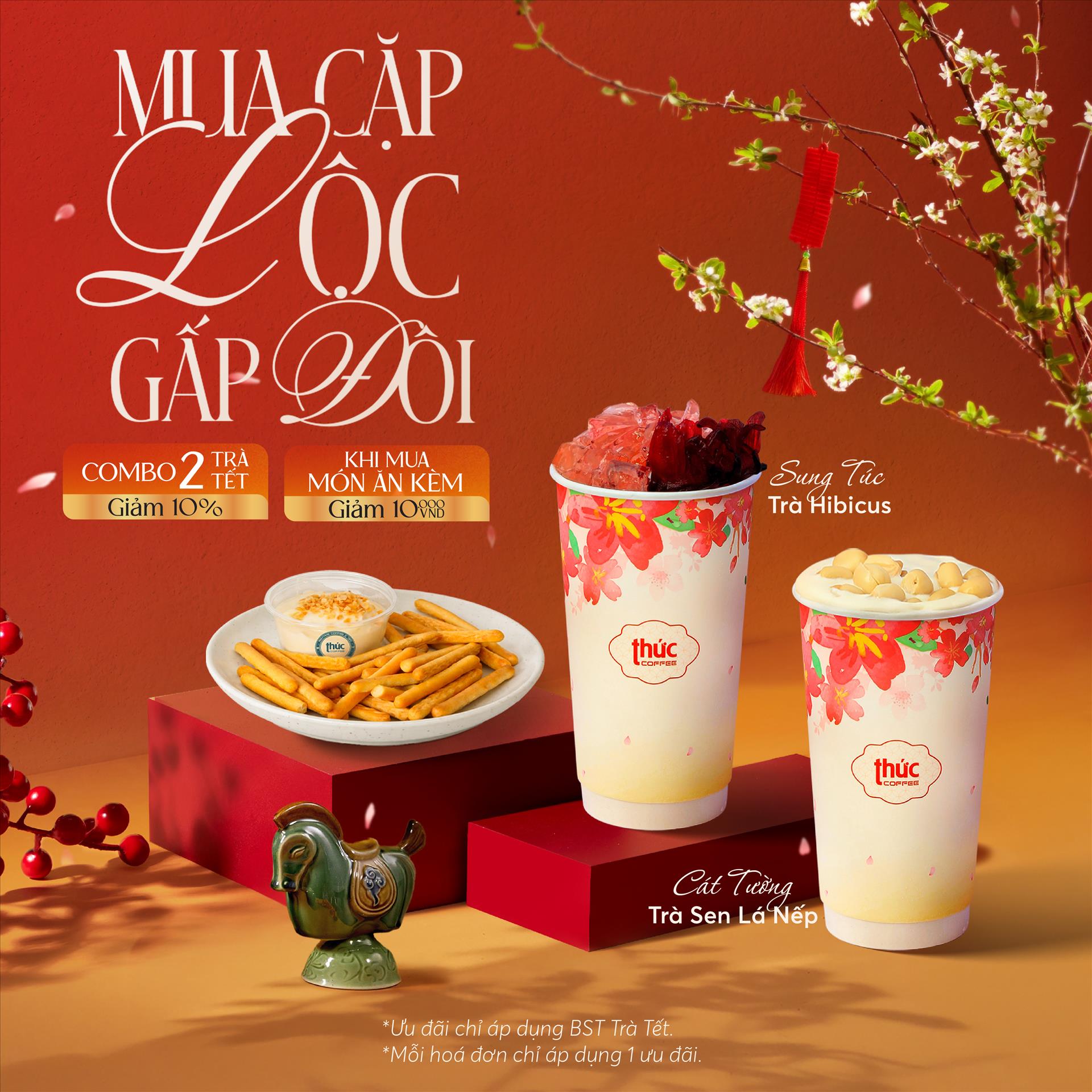 🧧 MUA CẶP – LỘC GẤP ĐÔI: TẾT NÀY PHẢI CÓ ĐÔI CÓ CẶP! 🧧