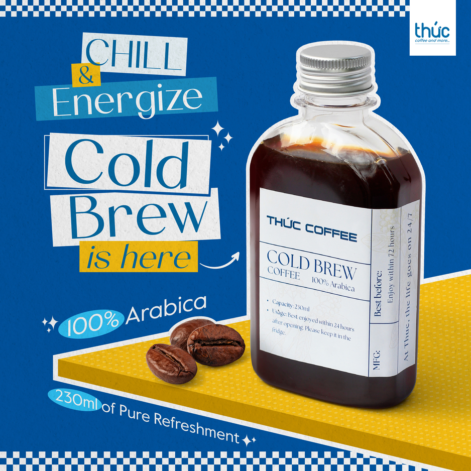 COLD BREW ĐÃ CÓ MẶT TẠI THỨC COFFEE