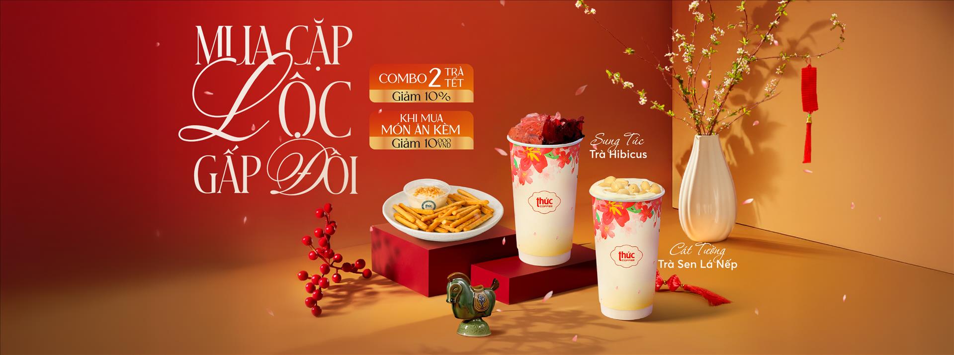 🧧 MUA CẶP – LỘC GẤP ĐÔI: TẾT NÀY PHẢI CÓ ĐÔI CÓ CẶP! 🧧